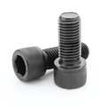 Newport Fasteners #3-56 Socket Head Cap Screw, Black Oxide Alloy Steel, 1/8 in Length, 100 PK 105536-100